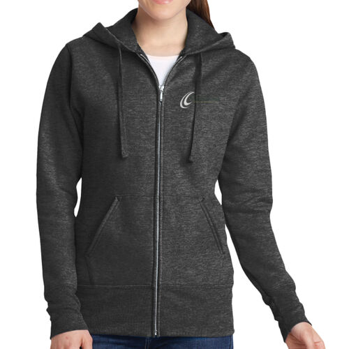 LC - Women's Core Fleece Full Zip Hooded Sweatshirt Thumbnail